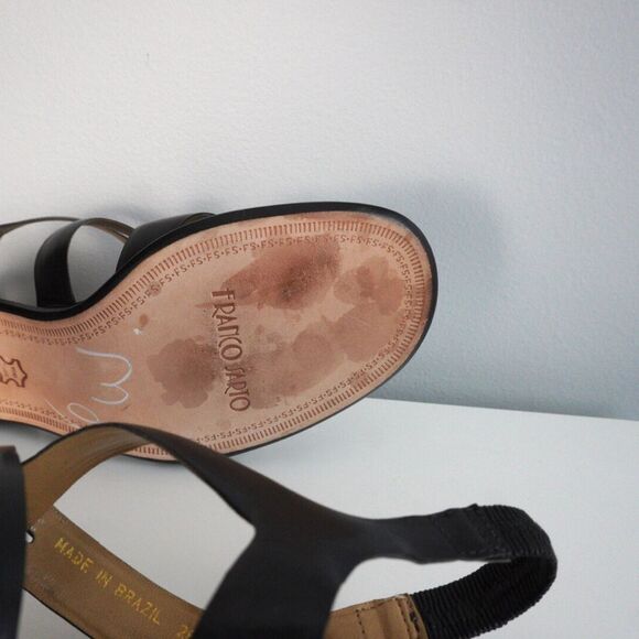 Franco Sarto Vintage 90s Womens Strappy Sandals Size 8.5 Lizzie McGuire Y2K - Picture 8 of 11